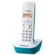 CORDLESS PHONES PANASONIC KX-TG1611 GRC/JTC WHITE/TURQUOISE